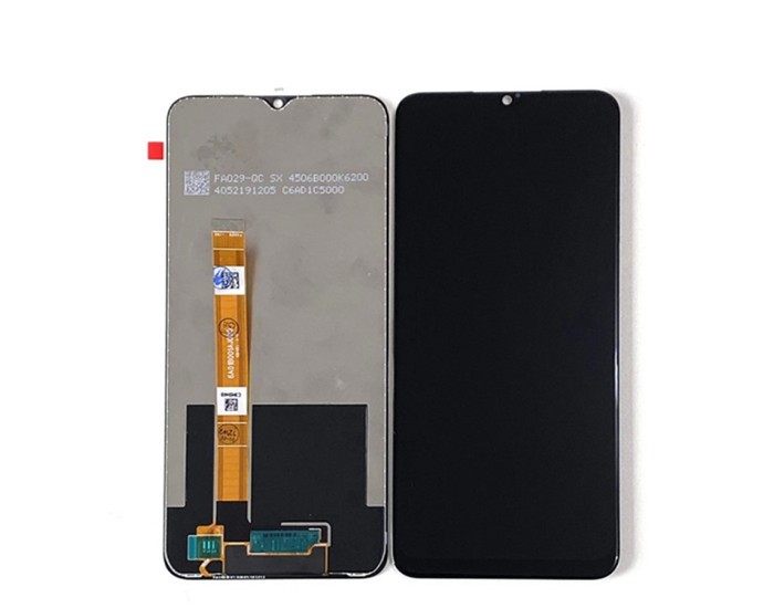 Дисплей с сенсорным экраном (модуль) Oppo A15 /A15s /A35 /Realme C11 /C12 /C15 /Narzo 30A / Realme 7i (Global), версия 1, p/n: FPC-HTF065H093-A0, черный, оригинал