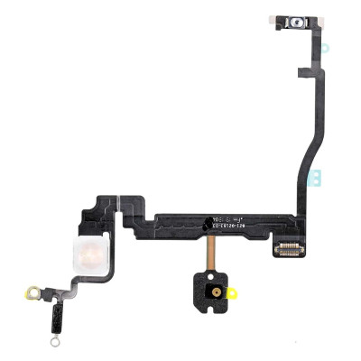 Шлейф для iPhone 11 Pro, c кнопкою включення, з спалахом, з мікрофоном