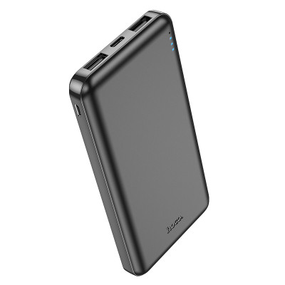 Портативная батарея (Power Bank) Hoco J100 High-Ranking 10000mAh Black