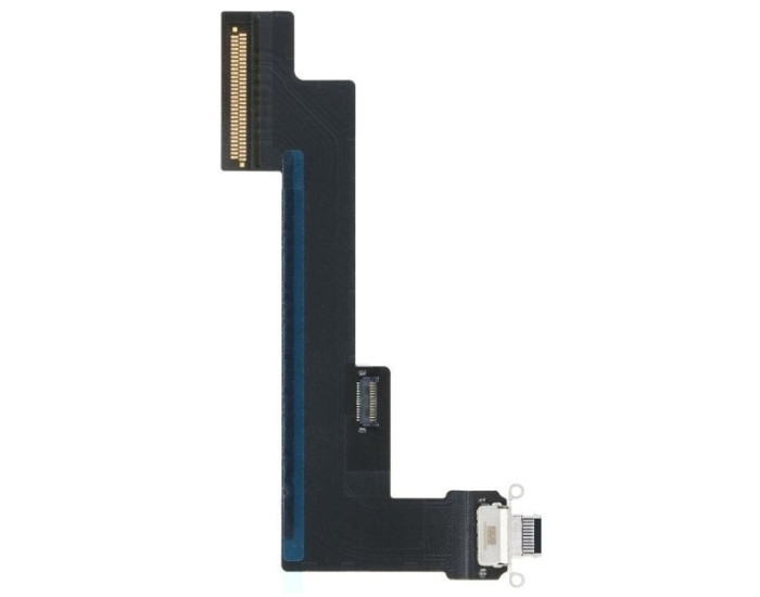 Шлейф iPad Air 4 2020 / Air 5 2022, Wi-Fi, коннектора зарядки, с компонентами, черный