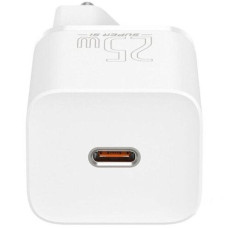 Мережеве зарядний пристрій 1Type-C Baseus Super Si 25W (CCSP020102) White