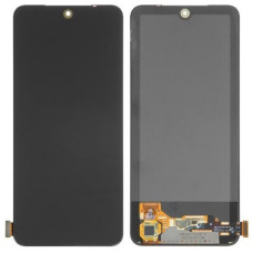 Дисплей з сенсорним екраном (модуль) Xiaomi Redmi Note 10 4G / Note 10S/ Poco M5s, з рамкою, чорний, OLED