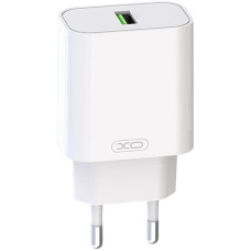 Сетевое зарядное устройство XO L103 (1USB/QC3.0) 18W White