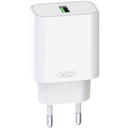 Сетевое зарядное устройство XO L103 (1USB/QC3.0) 18W White