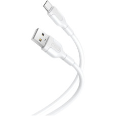 Кабель USB XO NB212 Type-C 2.1A (1m) (Белый/White)