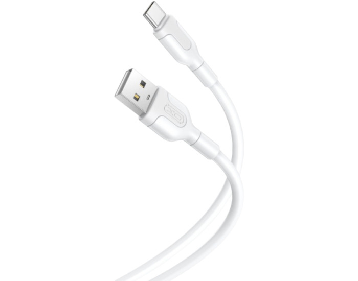 Кабель USB XO NB212 USB to Type-C (2.1A/1m) White