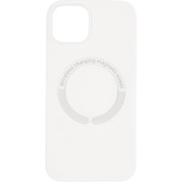 Чехол-силикон оригинал Full Soft Case MagSafe iPhone 14 Pro White