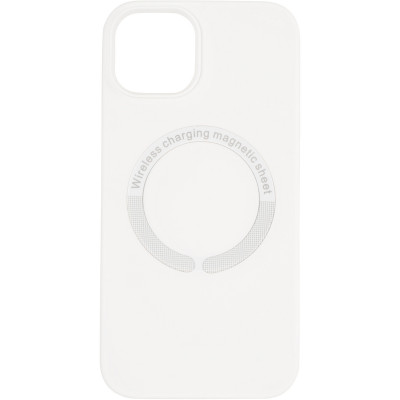 Чехол-силикон оригинал Full Soft Case MagSafe iPhone 14 Pro White