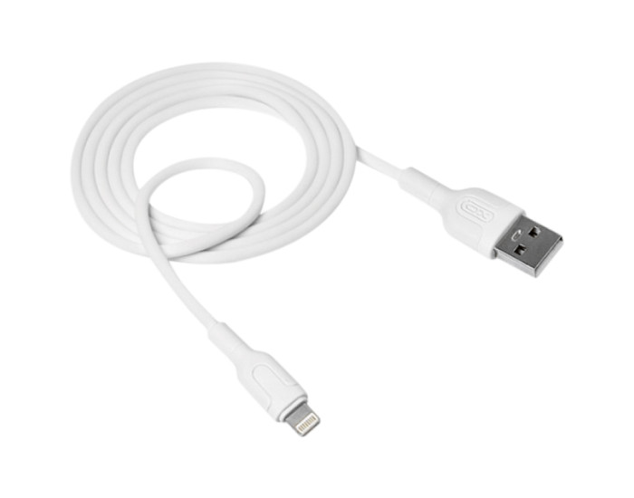 Кабель USB XO NB212 USB to Lightning (2.1A/1m) White