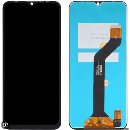 Дисплей с сенсорным экраном (модуль) Infinix Smart 6, черный, оригинал