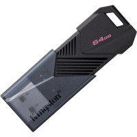 Флешка USB 3.2 Kingston Flash 64Gb DT Exodia Onyx Black