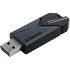 Флешка USB 3.2 Kingston Flash 64Gb DT Exodia Onyx Black
