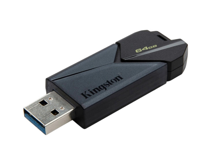 Флешка USB 3.2 Kingston Flash 64Gb DT Exodia Onyx Black
