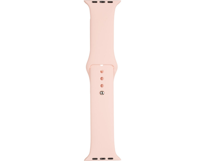 Силиконовый ремешок для Apple Watch Series 42 / 44 / 45 / 49 mm (Pink Sand)