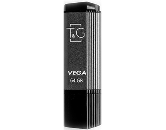 Флешка USB 64Gb T&G Vega 121, серая