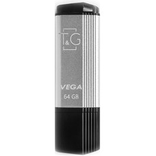 Флешка USB 64Gb T&G Vega 121 Silver