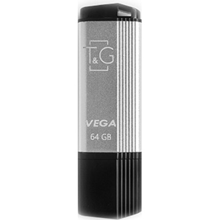 Флешка USB 64Gb T&G Vega 121 Silver
