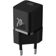 Сетевое зарядное устройство Baseus GaN5 20W 1Type-C (CCGN050101) (Черный \ Black)