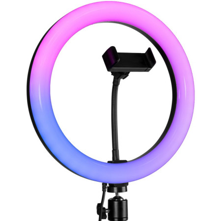 Кольцевая лампа Gelius Pro Blogger Set Life Hack Tune RGB GP-BS003