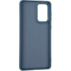 Чехол-силикон оригинал Full Soft Matte Samsung A736 A73. Dark Blue