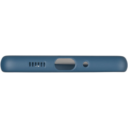 Чехол-силикон оригинал Full Soft Matte Samsung A736 A73. Dark Blue