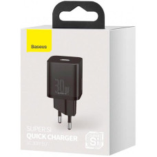 Мережеве зарядний пристрій Baseus Super Si 30W 1Type-C (CCSUP-J02) (Білий)