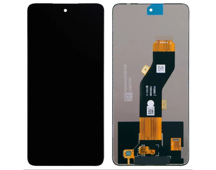 Дисплей с сенсорным экраном (модуль) Tecno Pop 8 /Spark Go 2024 BG6 /Spark 20 KJ5n /Spark 20C BG7n /Infinix Hot 40i, черный, оригинал