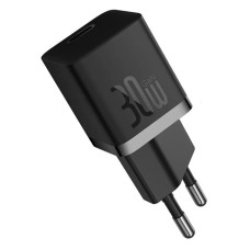 Сетевое зарядное устройство Baseus GaN5 Fast Charger (mini) 1C 30W с кабелем Type-C to Type-C  (P10110902113-00) Черный