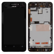 Дисплей з сенсорним екраном (модуль) Asus ZenFone 4, чорний з рамкою