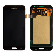 Дисплей з сенсорним екраном (модуль) Samsung J320 Galaxy J3 (2016), з регулюванням яскравості, чорний
