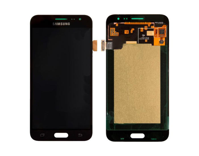 Дисплей з сенсорним екраном (модуль) Samsung J320 Galaxy J3 (2016) з регулюванням яскравості, чорний