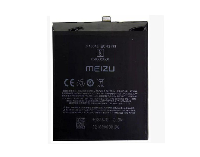 Аккумулятор Meizu BT65M, Meizu MX6, 3060 mAh
