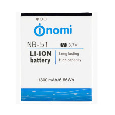 Акумулятор Nomi NB-51, i500 Sprint, 1800 mAh