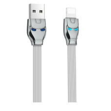 Кабель USB Hoco U14 IronMan lightning (1.2m) Grey