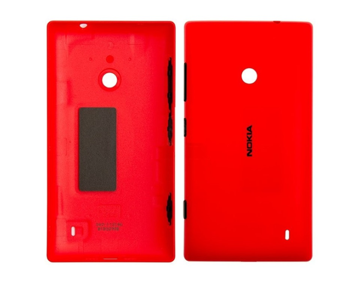 Задняя панель корпуса для Nokia 520 Lumia, 525 Lumia, красная