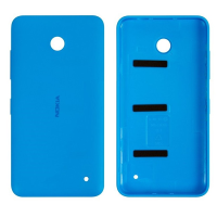 Задняя панель корпуса для Nokia 630, 635 Lumia, с боковыми кнопками, синяя