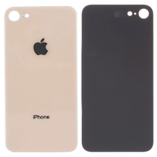 Задняя панель корпуса для iPhone 8, золото (Big Hole)