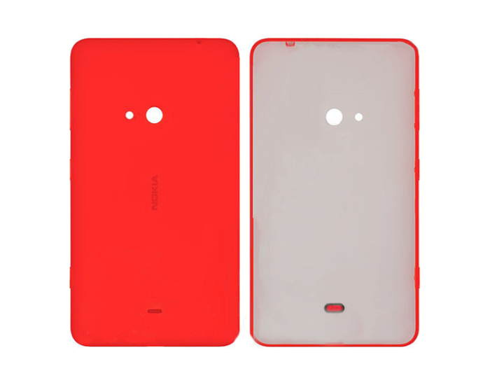 Задня панель корпуси для Nokia 625 Lumia, з бічними кнопками, червона