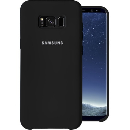 Чехол-силикон оригинал Soft Matte Samsung G955 S8 Plus Black