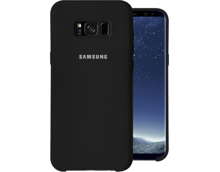 Чехол-силикон оригинал Soft Matte Samsung G955 S8 Plus Black