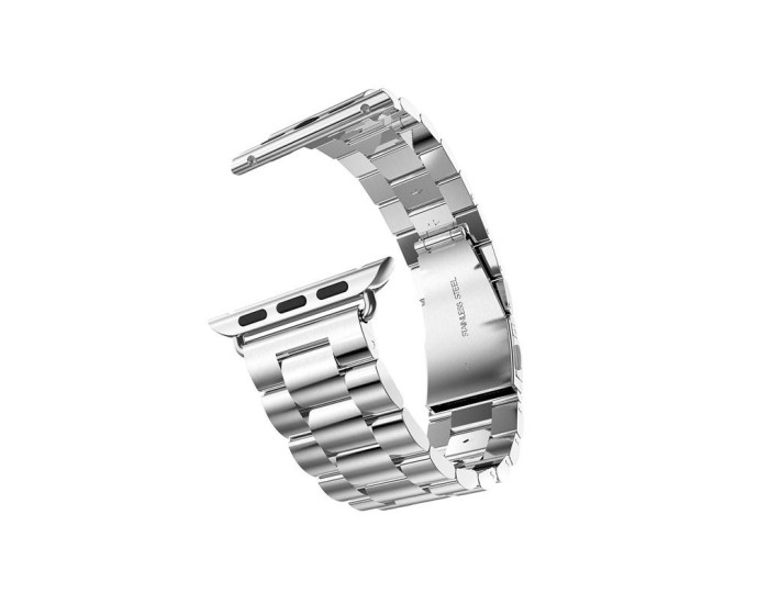 Ремешок Bikson для Apple Watch Metal 38mm Silver