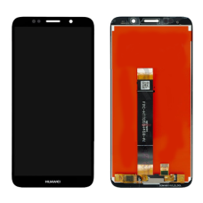 Дисплей з сенсорним екраном (модуль) Huawei Y5 (2018), Y5 Prime (2018), Honor 7A, чорний з лого Huawei