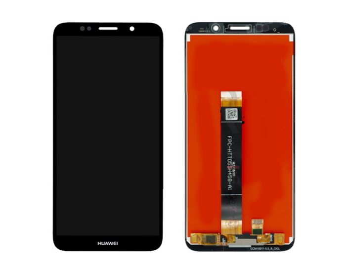 Дисплей с сенсорным экраном (модуль) Huawei Y5 (2018), Y5 Prime (2018), Honor 7A, черный с лого Huawei