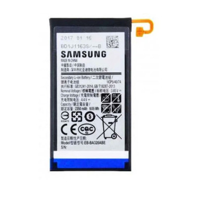 Аккумулятор Original Quality Samsung EB-BA520ABE, A520F, A5 2017, 3000 mAh