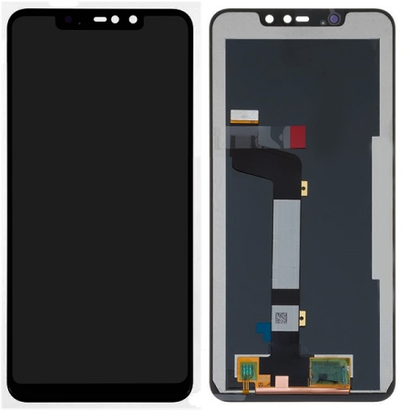Дисплей с сенсорным экраном (модуль) Xiaomi Redmi Note 6 Pro, черный (Класс B)