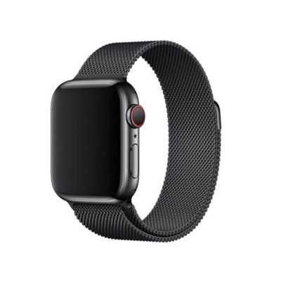 Ремінець для Apple Watch Milanise Loop Series 442/44/45/49 mm Black
