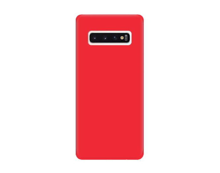 Чехол-силикон оригинал Soft Matte Samsung G973 S10 Red