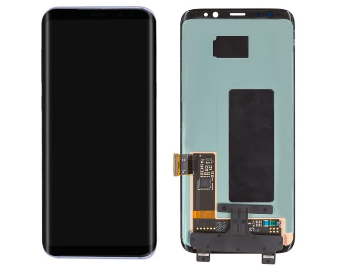 Дисплей з сенсорним екраном (модуль) Samsung G950 Galaxy S8, чорний, переклеювання