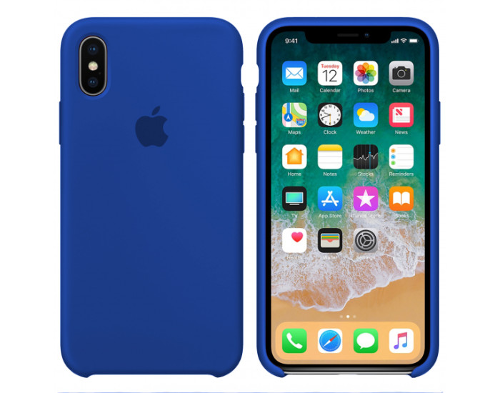 Чехол-силикон оригинал Soft Matte iPhone 7 Plus /8 Plus, Ultra blue