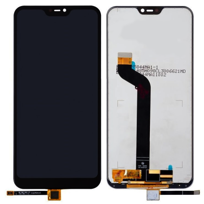 Дисплей з сенсорним екраном (модуль) Xiaomi Mi A2 Lite, Redmi 6 Pro, чорний, переклеювання